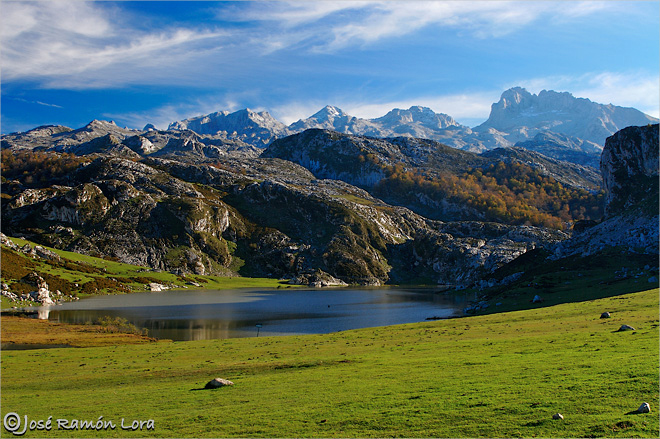 Cordillera Cantábrica. Asturias. Lago de la Ercina