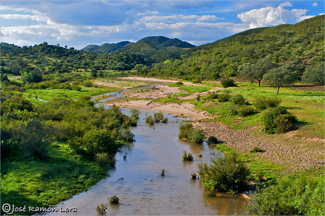 Sierra Morena. Sierra Norte de Sevilla. Arroyo El Parroso