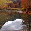 Los Pirineos. Lleida. Vall d'Aran. Lago de Saut deth Pish