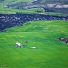 Sierra Sur de Sevilla. Campos de cereal y olivar. Montellano