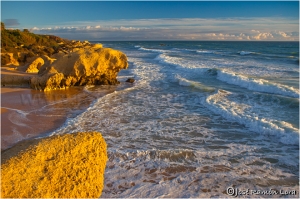 El Algarve. Portugal. Praia de Galé