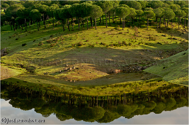 Sierra Morena. Sierra Norte de Sevilla. Embalse del Hueznar